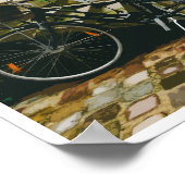 ヴィンテージパリジャン通りバイクレトロ ポスター (角)