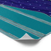 ヴィンテージパリジャン1920年代ファッションレディ ポスター (角)