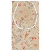 ヴィンテージパリスイーツ スモールペーパーバッグ (裏面)