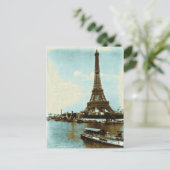 ヴィンテージパリスウォーターカラー ポストカード (スタンド正面)