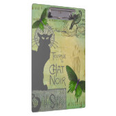 ヴィンテージパリスツアーオブチャットノワールコラージュ クリップボード (右)