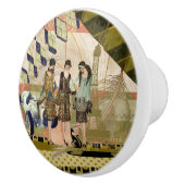 ヴィンテージパリスフラッパーシーン セラミックノブ (右)