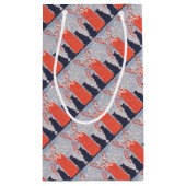 ヴィンテージパリスブックカバー スモールペーパーバッグ (裏面)