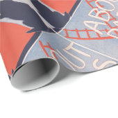 ヴィンテージパリスブックカバー ラッピングペーパー (ロールコーナー)