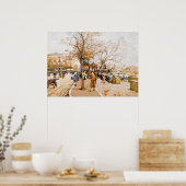 ヴィンテージパリスポスター：プレイスデュシャトレ ポスター (キッチン)