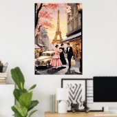 ヴィンテージパリスポスター ポスター (ホームオフィス)
