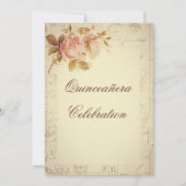 ヴィンテージパリスポストマークシックバラクインセアニラ 招待状 (正面)