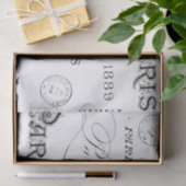 ヴィンテージパリタイポグラフィ 薄葉紙 (ギフト)