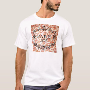 ヴィンテージパリダマスク Tシャツ