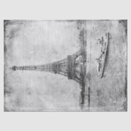 ヴィンテージパリティッシュまたはデクページ紙 薄葉紙