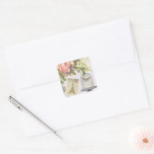 ヴィンテージパリバーケージ スクエアシール (封筒)