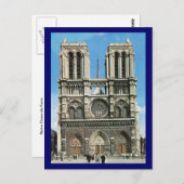 ヴィンテージパリパリノートルダムドパリ ポストカード (正面/裏面)