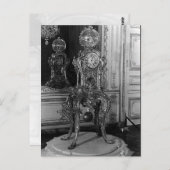 ヴィンテージパリパレスベルサイユ天文時計 ポストカード (正面/裏面)