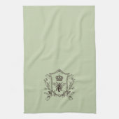 ヴィンテージパリビーキーパークラウンビーフランスのクイーン キッチンタオル (縦)