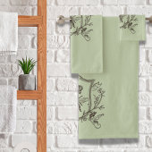 ヴィンテージパリビーキーパークラウンビーフランスのクイーン バスタオルセット