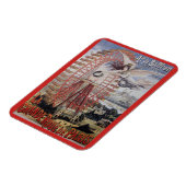 ヴィンテージパリフェリスホイール広告 マグネット (左側)