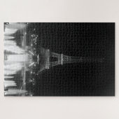 ヴィンテージパリフォンテンズタワーエッフェルナイト ジグソーパズル (横)