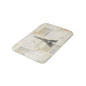 ヴィンテージパリフランスのエフエマバスラグ バスマット (アングル)