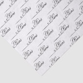 ヴィンテージパリフランスのスクリプトティッシュペーパー 薄葉紙 (詳細)