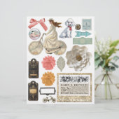 ヴィンテージパリフランスバイシクルライドエフェメラ (スタンド正面)