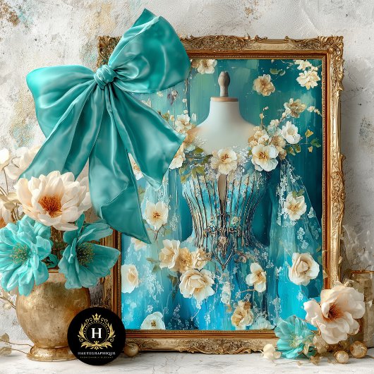 ヴィンテージパリフランスバレリーナファッションデクページ 薄葉紙