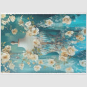 ヴィンテージパリフランスバレリーナファッションデクページ 薄葉紙 (正面)