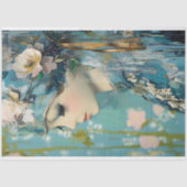 ヴィンテージパリフランスマネキンファッションデクページ 薄葉紙 (正面)