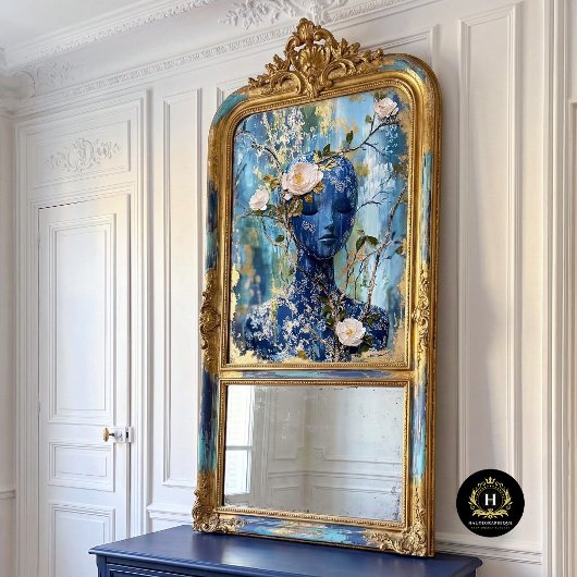 ヴィンテージパリフランスマネキンファッションデクページ 薄葉紙