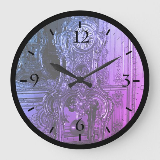 ヴィンテージパリベルサイユパレス天文時計 ラージ壁時計 (正面)