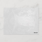 ヴィンテージパリメインモザイク神聖ハートイエス ポストカード (裏面)