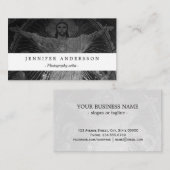 ヴィンテージパリメインモザイク神聖ハートイエス 名刺 (正面/裏面)