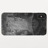 ヴィンテージパリメインモザイク神聖ハートイエス Case-Mate iPhoneケース (裏面(横))