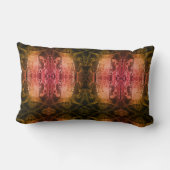 ヴィンテージパリメインモザイク聖なるハートイエススロー ランバークッション (裏面)