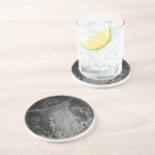 ヴィンテージパリメインモザイク聖ハートイエス コースター (側面)