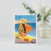 ヴィンテージパリリヨンメディテラネ ポストカード (スタンド正面)