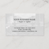 ヴィンテージパリ凱旋門の未知の兵士 名刺 (裏面)