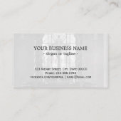 ヴィンテージパリ王室のチャペルサールサンジェームズパレス 名刺 (裏面)