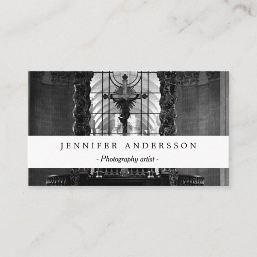 ヴィンテージパリ王室のチャペルサールサンジェームズパレス 名刺 (正面)