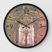 ヴィンテージパリ王室のチャペルサールサンジェームズパレスL ラージ壁時計 (正面)