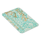 ヴィンテージパリ金ゴールドデザインと蝶 マグネット (右側)