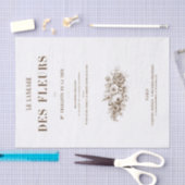 ヴィンテージパリ1839花の言語  薄葉紙 (クラフト)