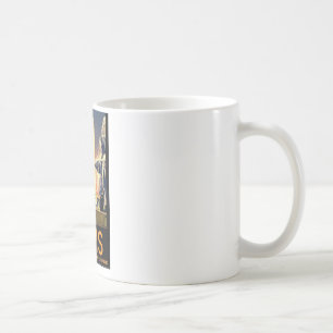 ヴィンテージパリ コーヒーマグカップ