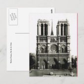 ヴィンテージパリ、パリノートルダム、イルドラシティホテル ポストカード (正面/裏面)