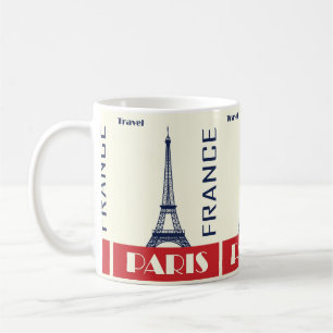 ヴィンテージパリ,フランス:旅行 コーヒーマグカップ