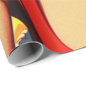 ヴィンテージパルプカントリーガール ラッピングペーパー (ロールコーナー)