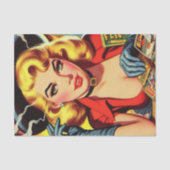 ヴィンテージパルプカントリーガール 薄葉紙 (正面)