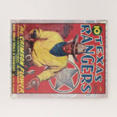 ヴィンテージパルプマガジンカバーアートウェスタン ジグソーパズル (横)