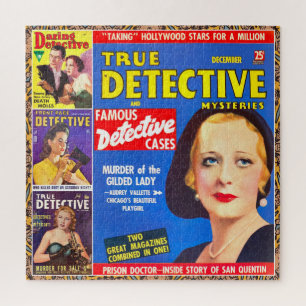 ヴィンテージパルプマガジンカバーアート1940S ジグソーパズル