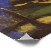 ヴィンテージパルプ雑誌のカバーテ風変わりール ポスター (角)