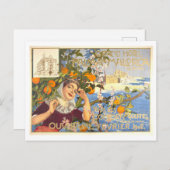 ヴィンテージパルマデマヨルカホテル広告 ポストカード (正面/裏面)